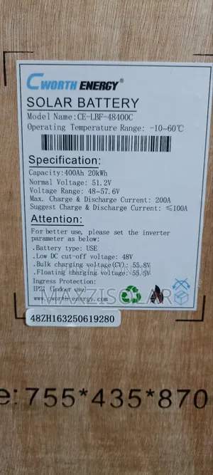 20kwh Cworth Lithium Battery