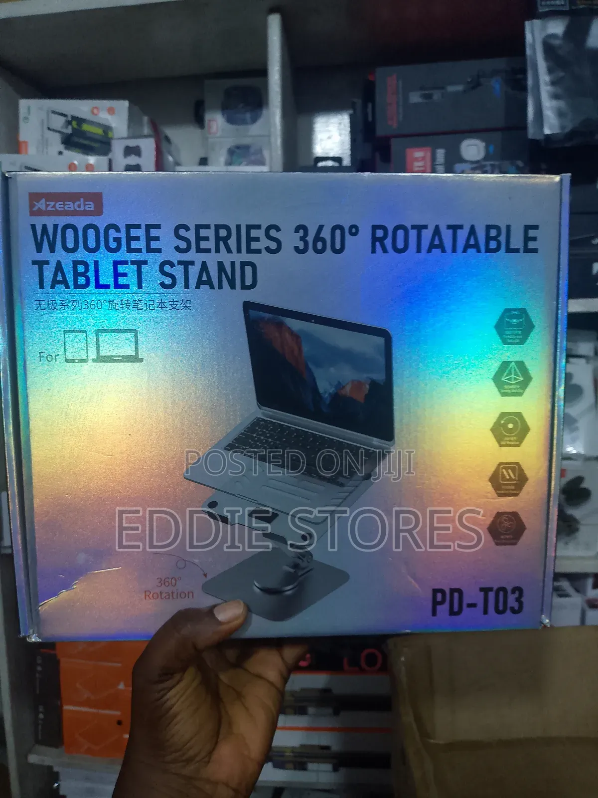 Woogee Series 360 Rotatable Tablet Stand