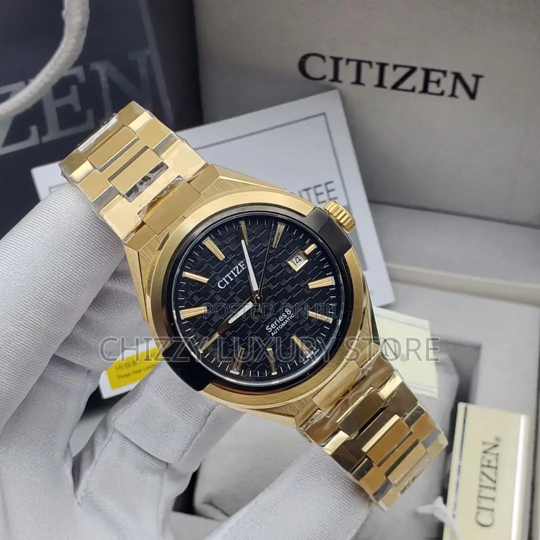 Citizen Quality Luxury Men Automatic Engine Wristwatch