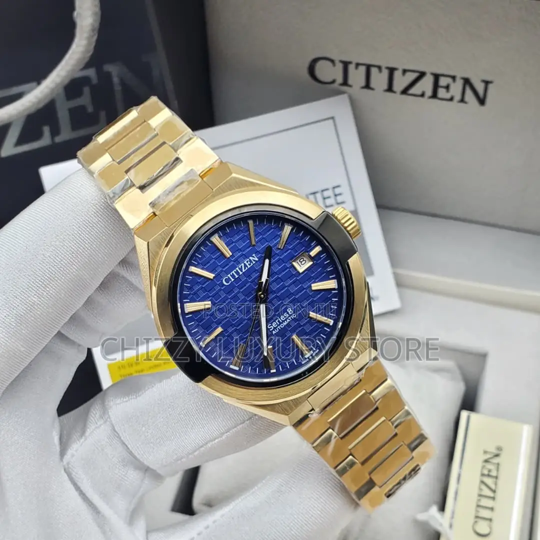 Citizen Quality Luxury Men Automatic Engine Wristwatch