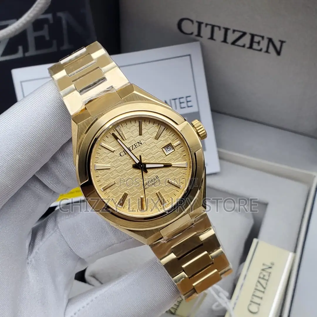Citizen Quality Luxury Men Automatic Engine Wristwatch