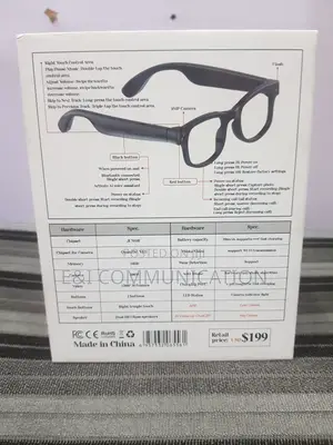 Ai Smart Camera Glass