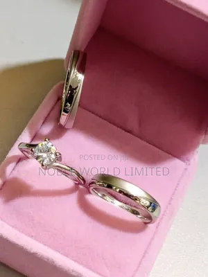 Romantic Silver Wedding/Proposal Rings Gl 5