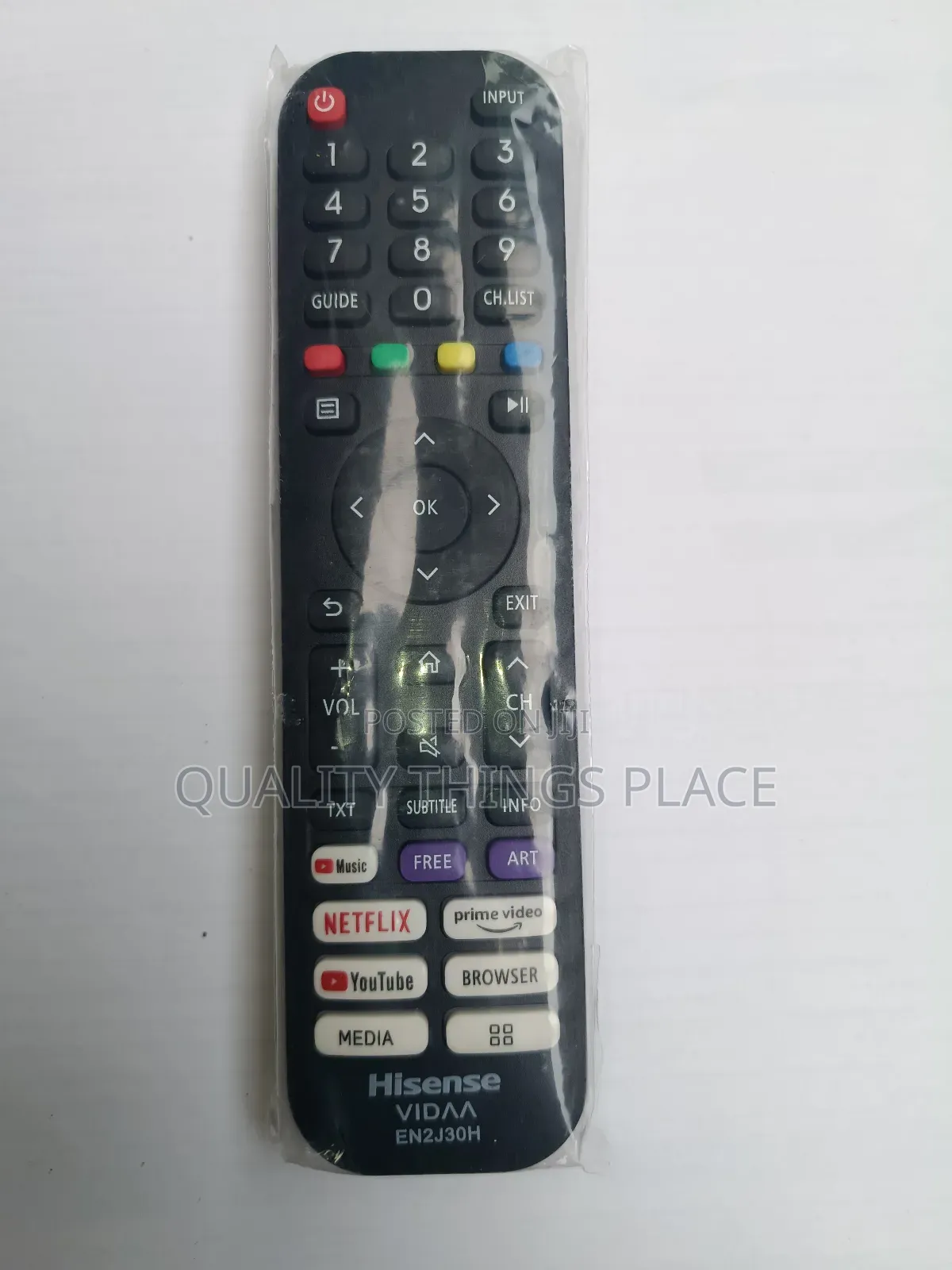 Hisense Vidaa Remote Control