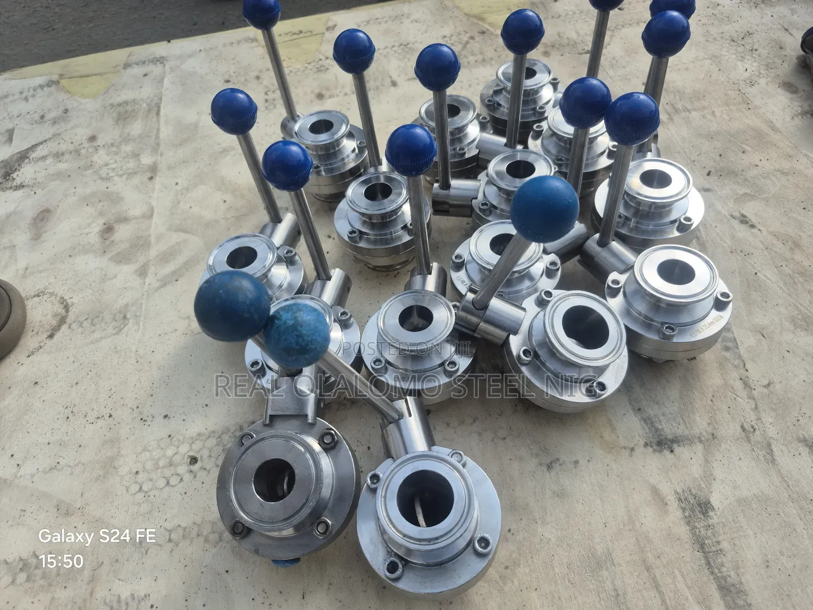 Dn 25 T C Butterfly Valve Ferrules