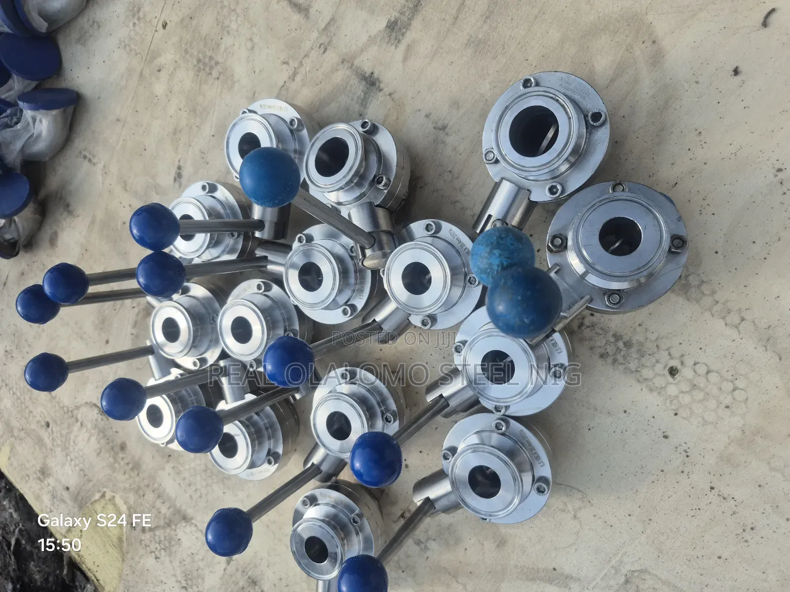Dn 25 T C Butterfly Valve Ferrules