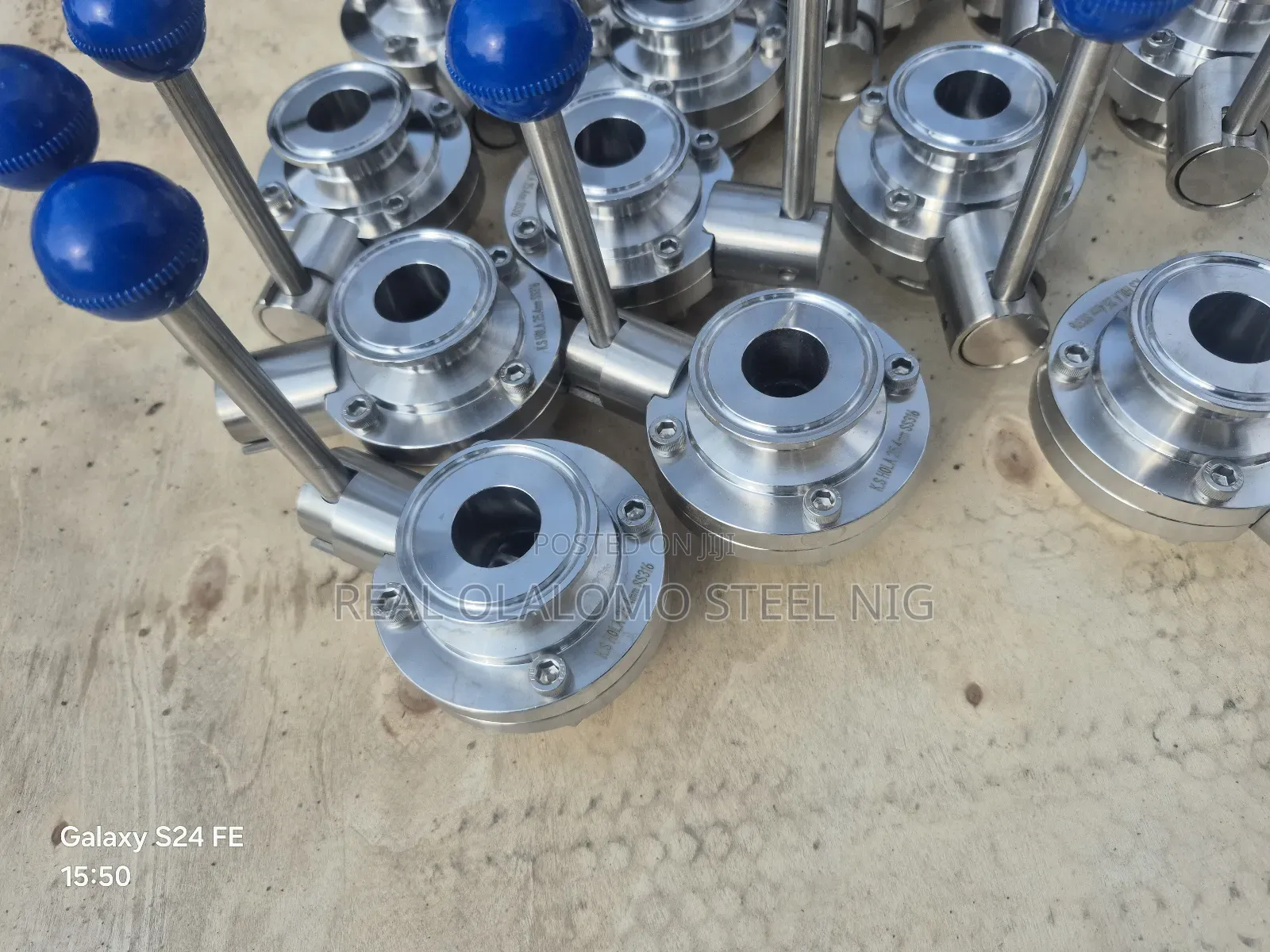 Dn 25 T C Butterfly Valve Ferrules