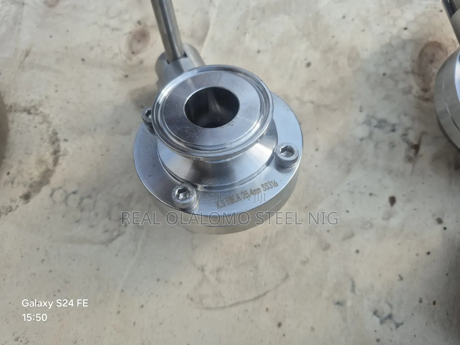 Dn 25 T C Butterfly Valve Ferrules