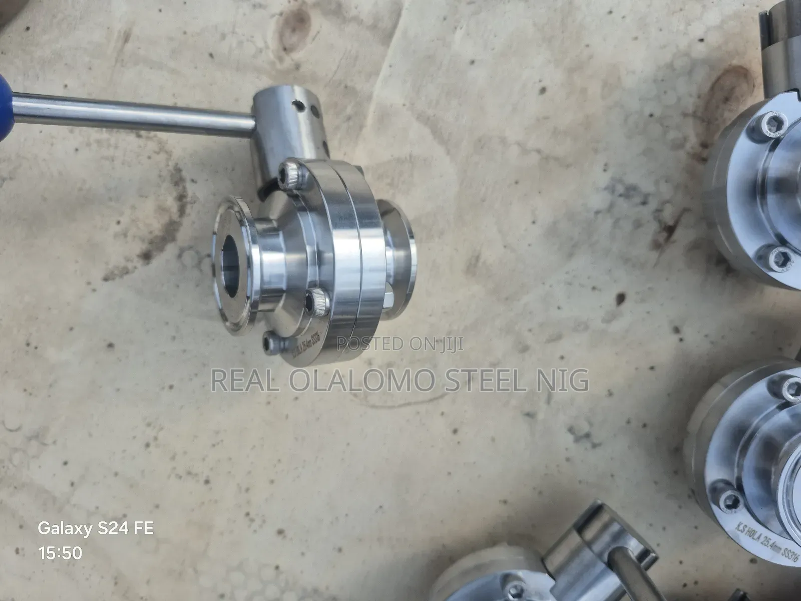 Dn 25 T C Butterfly Valve Ferrules