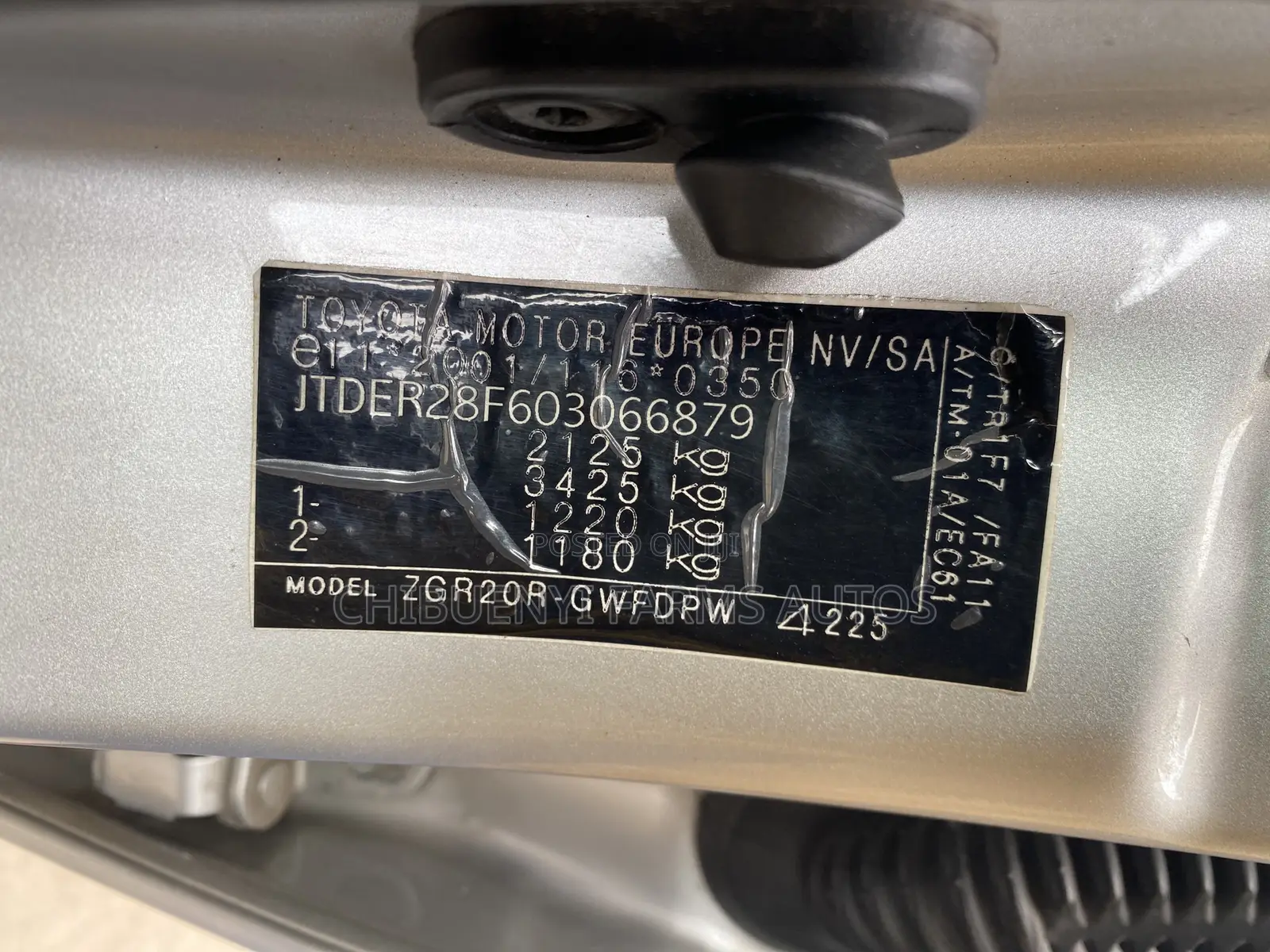 Toyota Verso 2013 Silver