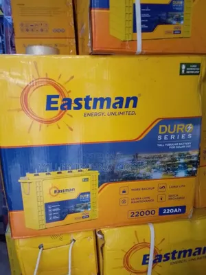 Eastman Tubular Battery Duro Series 220ah 12v