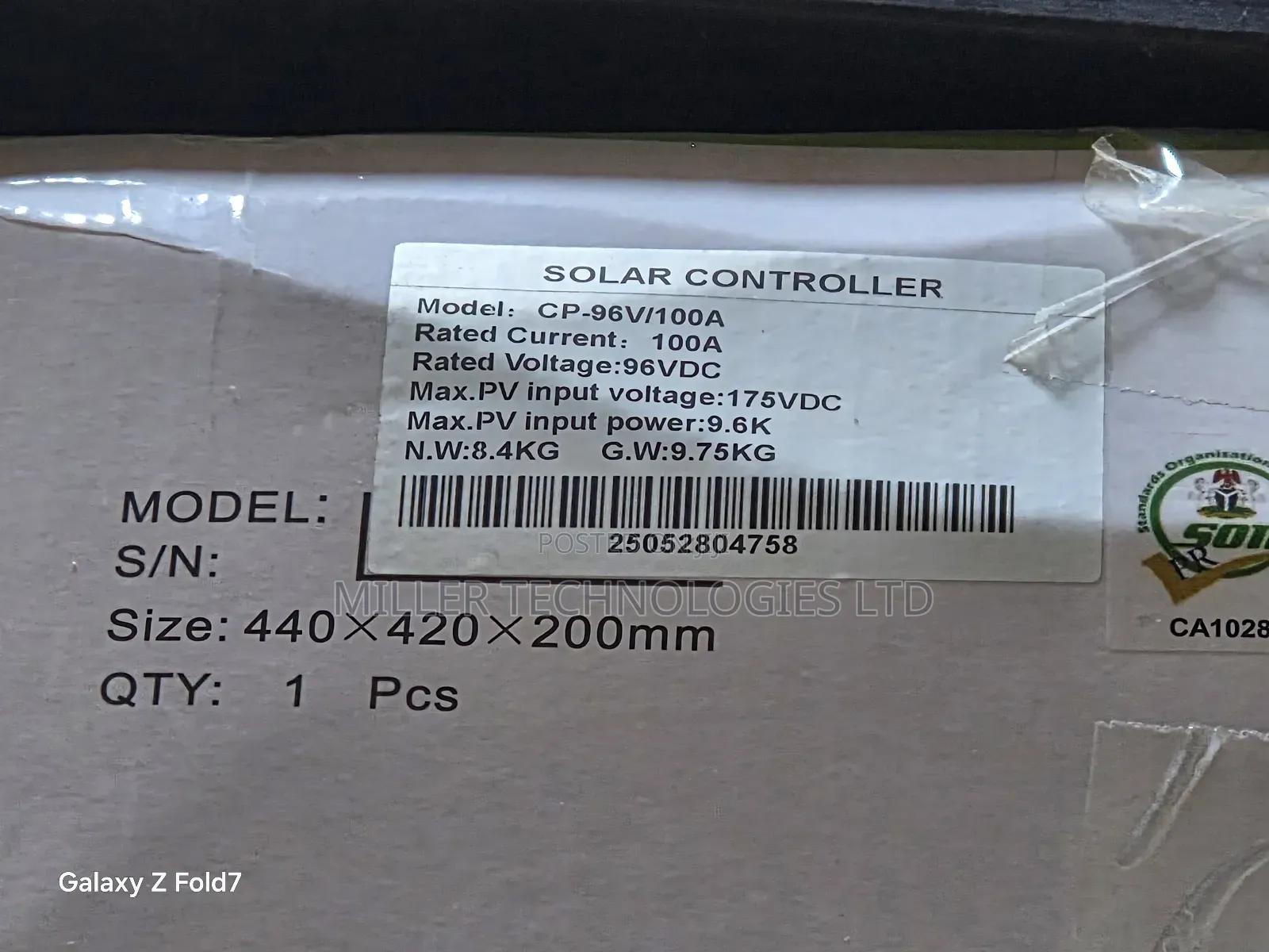Yohako Charge Controller 100a 96v