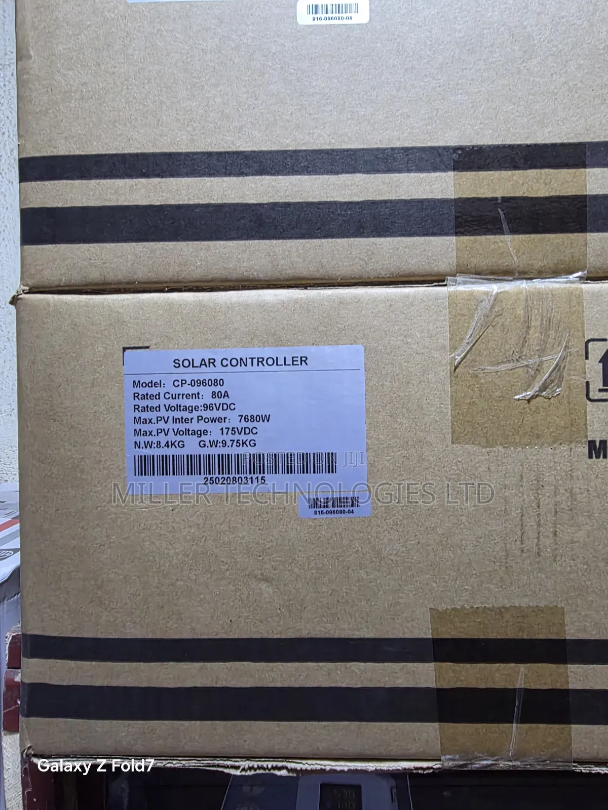 Diamond Charge Controller Cp-096080 80a 96vdc