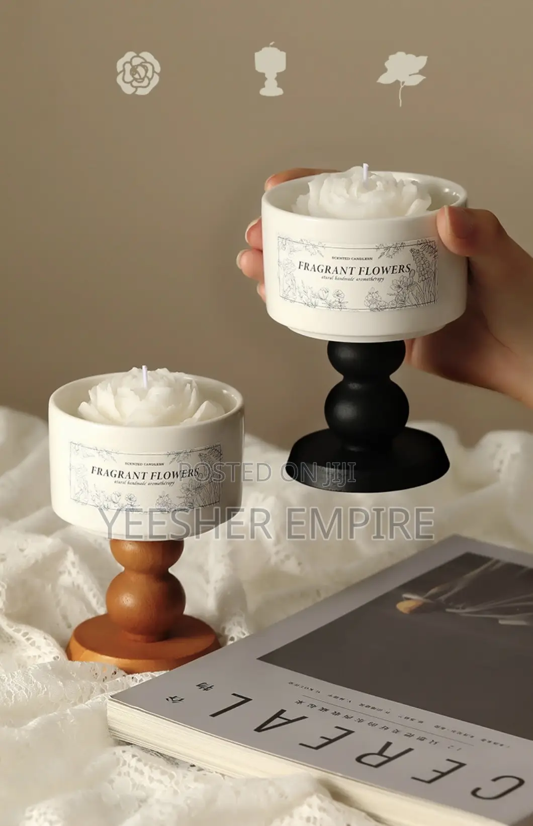 Camelia Scented Candle Gift Set