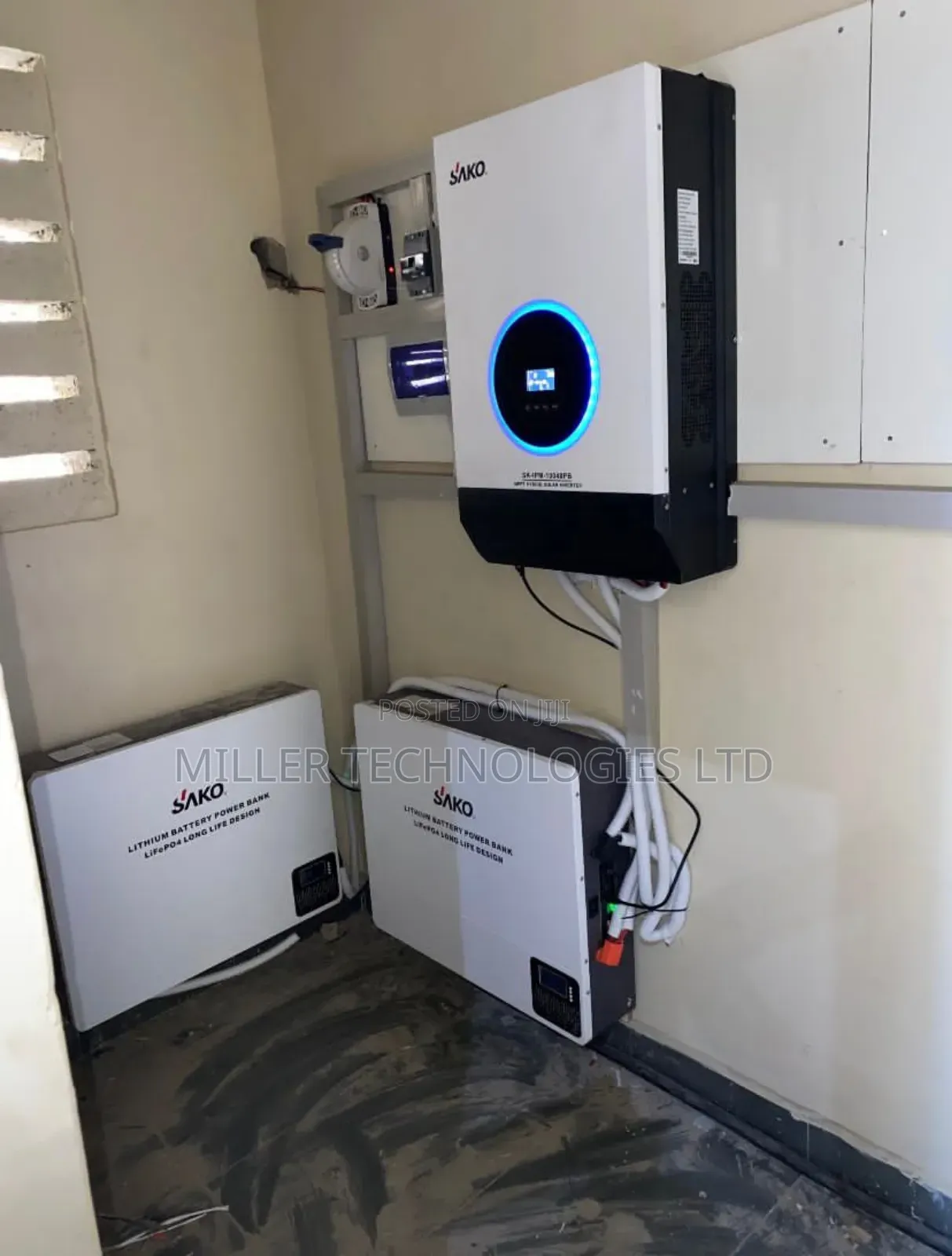 Sako 10kva Inverter Complete Installation to Power Heavy Appliance for ...