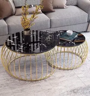 2 in 1 Marble Center Table