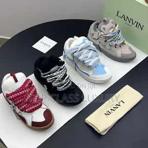 Original Lanvin Curb; Men Women Sneakers