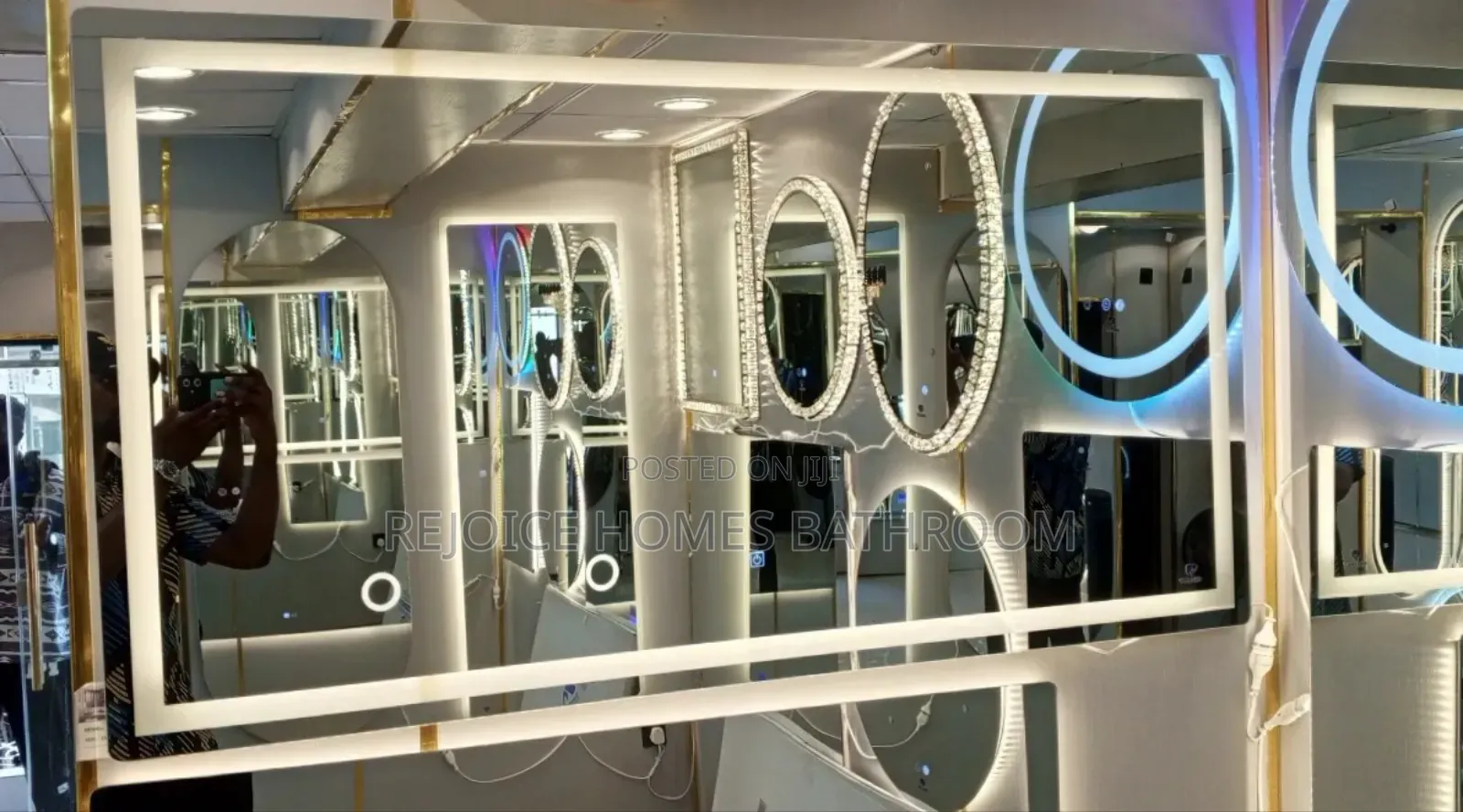 Luxury Led Bathroom Mirrors – Touch Sensor Front Light