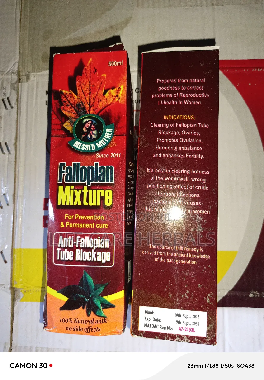 Anti Fallopian Tube Blockage Herbal Mixture