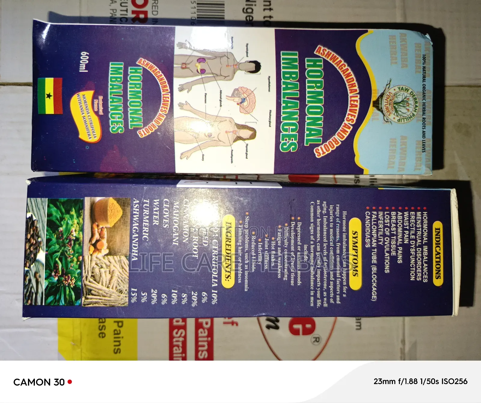Hormonal Imbalance Herbal Formular Ashwaganda