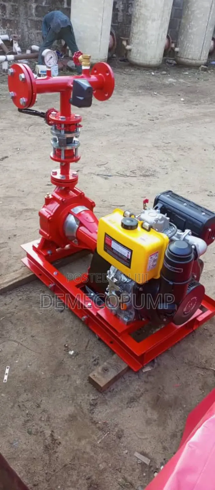 Fire Hydrant Pump Machine