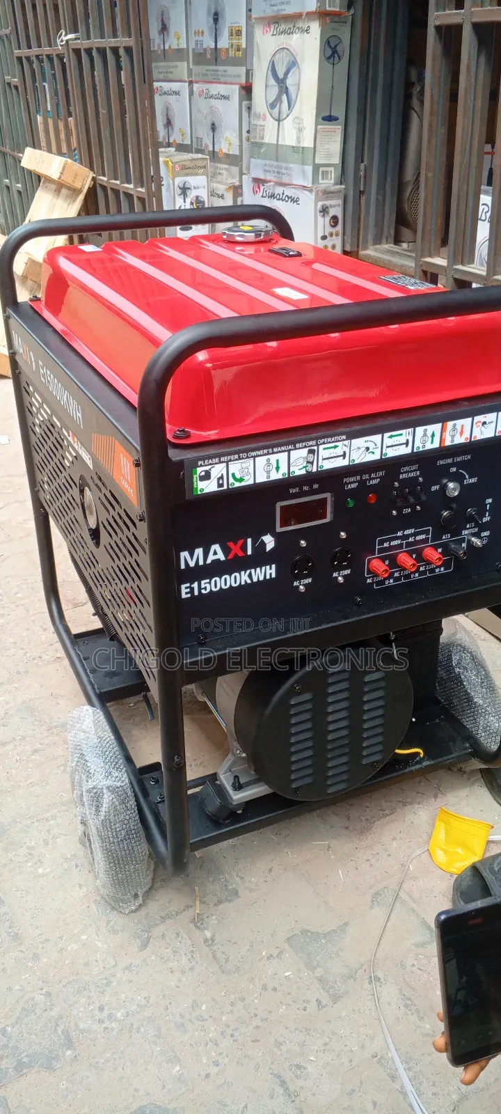 Maxi Generator 15kva Original Generator