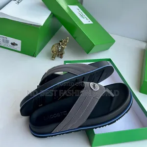 Lacoste Leather Slippers