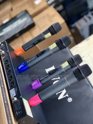 Magnetic 4in1 Wireless Microphones Systems