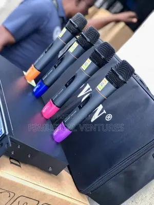 Magnetic 4in1 Wireless Microphones Systems