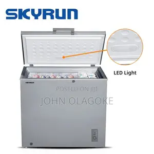 Skyrun Bd-200a 200-Liters Chest Freezer Grey