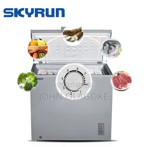 Skyrun Bd-200a 200-Liters Chest Freezer Grey