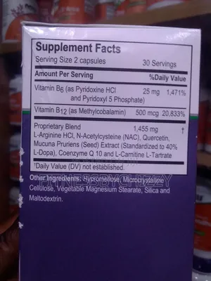 Evergreen Sperm Motility for Men X 60 Capsules