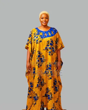 Ankara Bubu With Embellishments