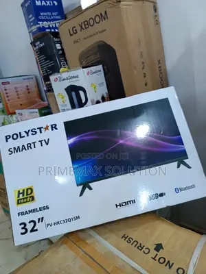 Polystar 32" Hd Smart Android Television - Black