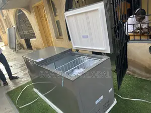 Hisense 500l Silver Double Door Freezer Frz Fc 66dd Fast Chill