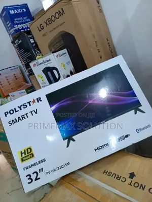 Polystar 32-Inch Smart Led Tv With Inbuilt Decoder + Free Bracket