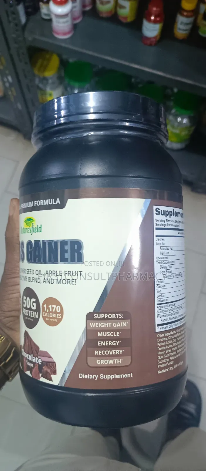 Nature's Field Mass Gainer 2.2kg