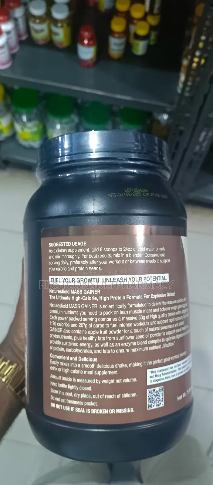 Nature's Field Mass Gainer 2.2kg