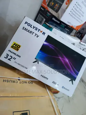Polystar 32-Inch Smart Led Tv + in-Built Satellite Receiver