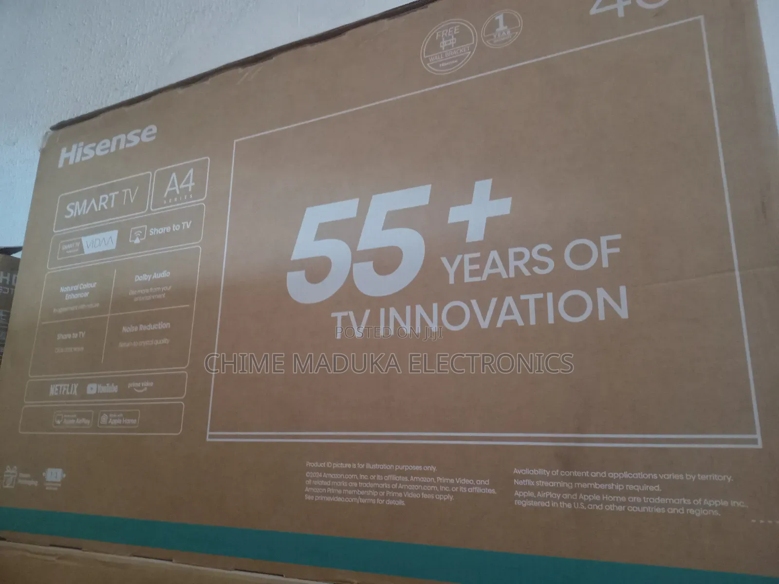 43 Inches Smart Hisense Tv