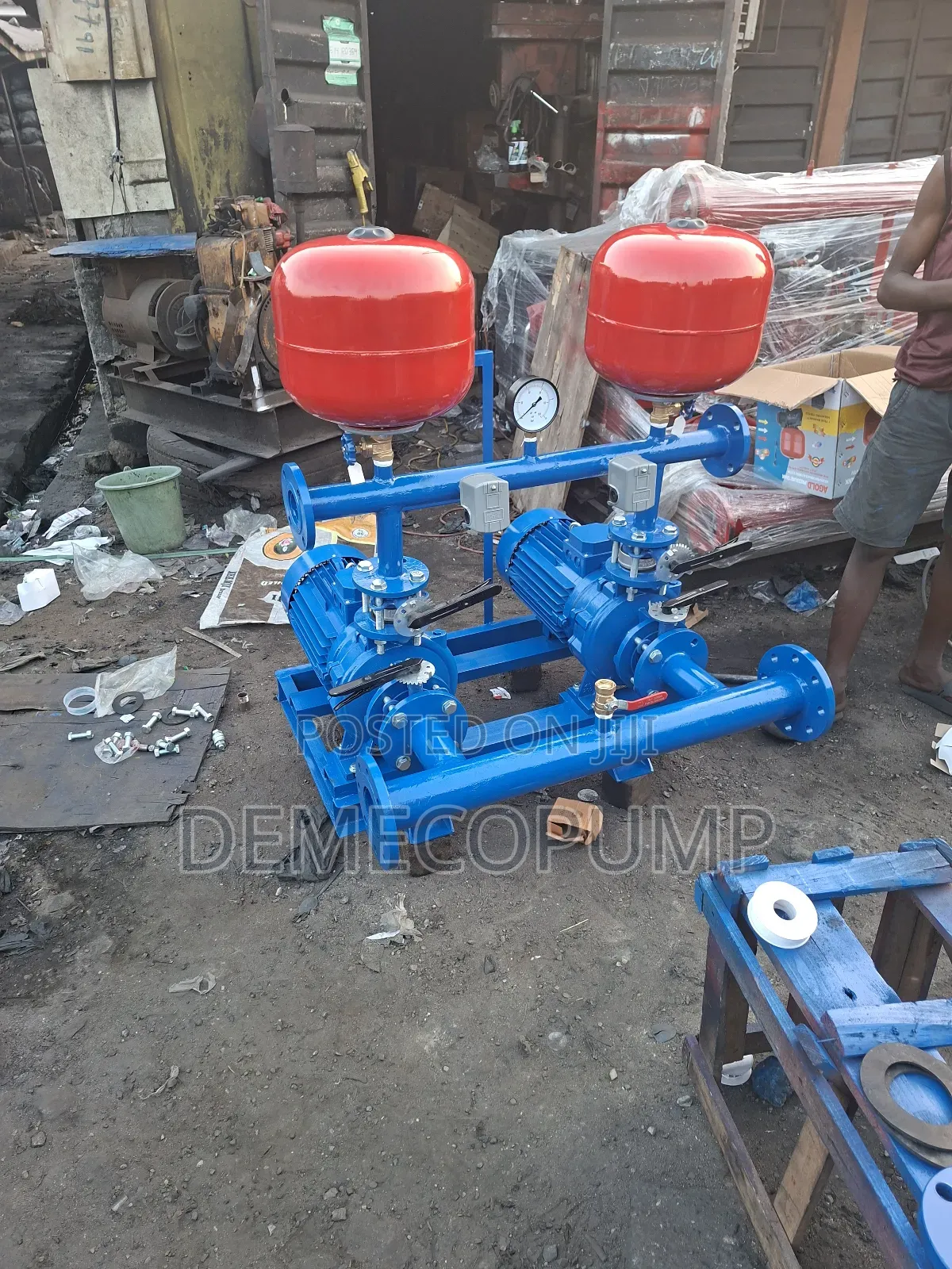 Booster Pump Machine