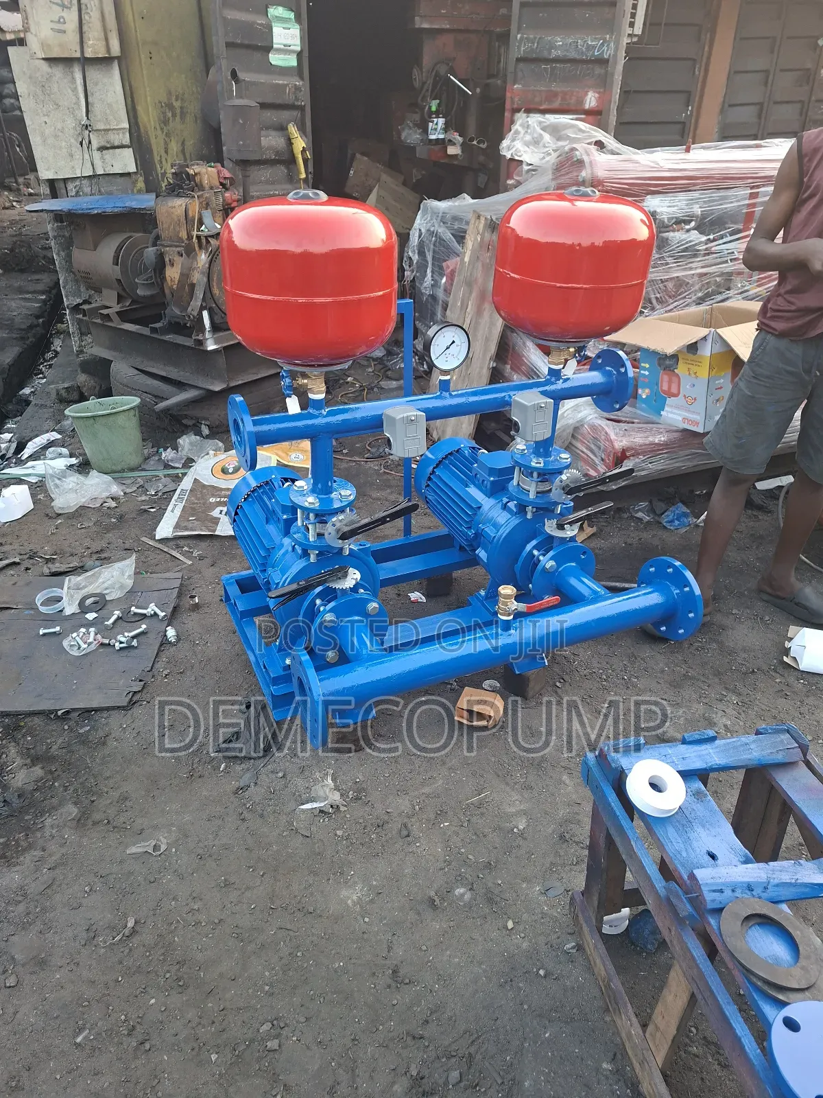 Booster Pump Machine