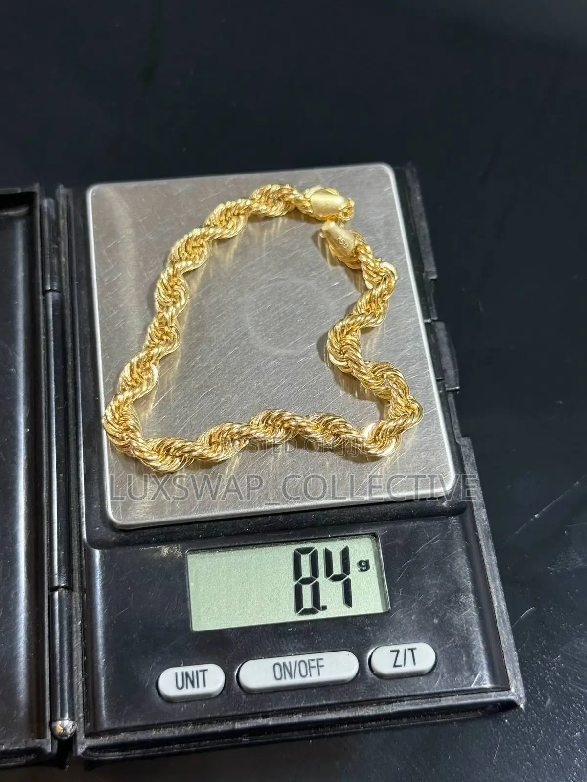 Tiny Gold Twist Hand Chain