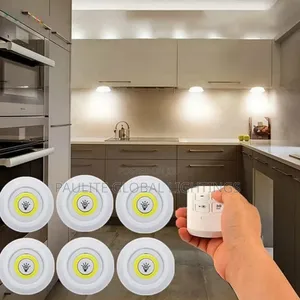 Lamp Under Cabinet Night Light Wireless Dimmable With Remote