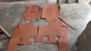 Tiles Mat Brown Colour