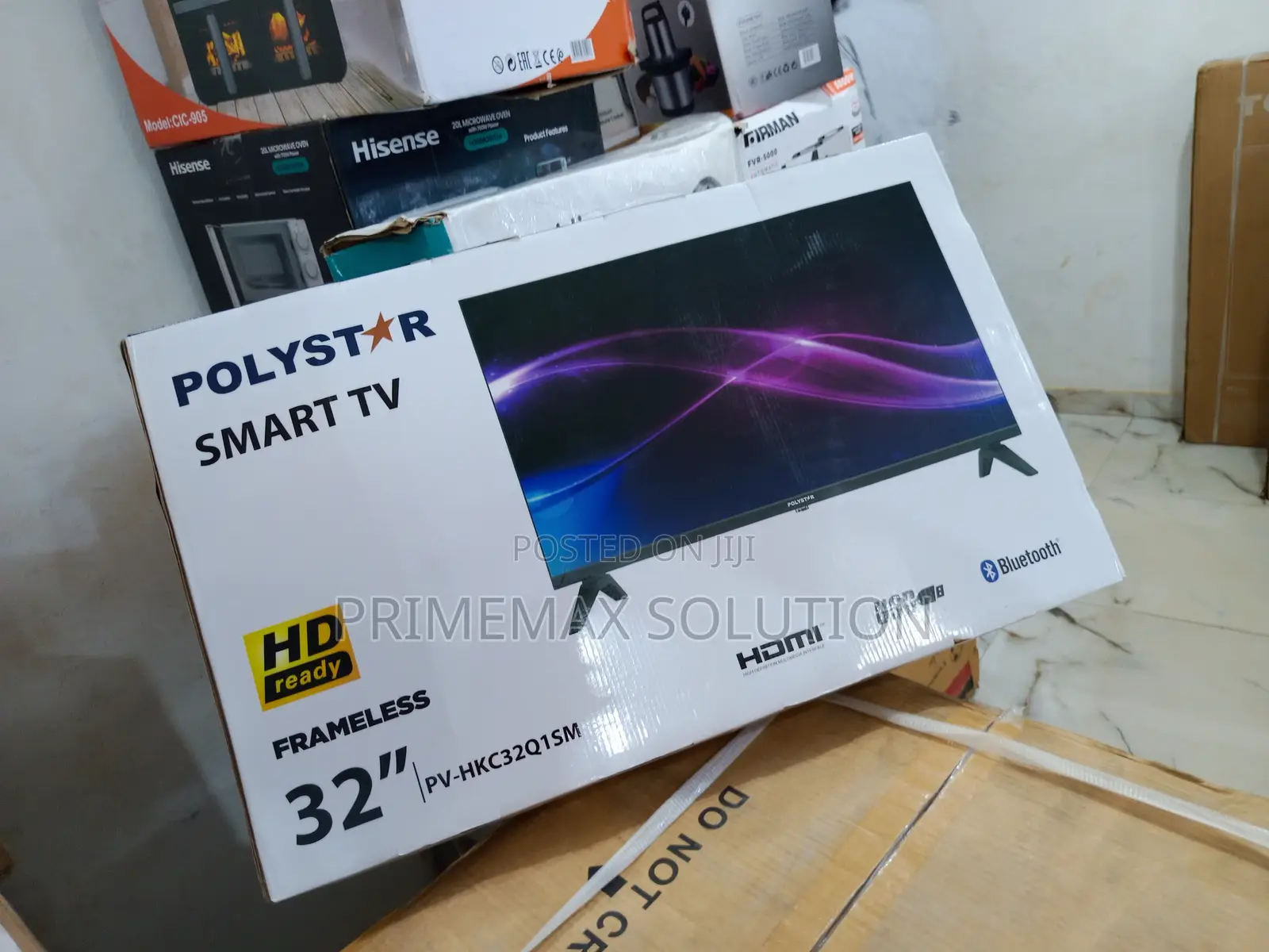 Polystar 32 Inch Smart Android Tv - Quad-Core Processor