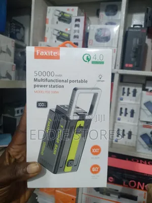 Fexite Y50 50000mah Pd100w Multifunctional Power Bank