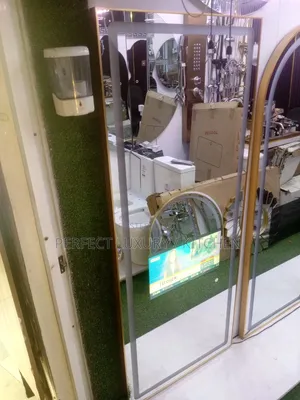 Luxury Led Lights Mirror With Television