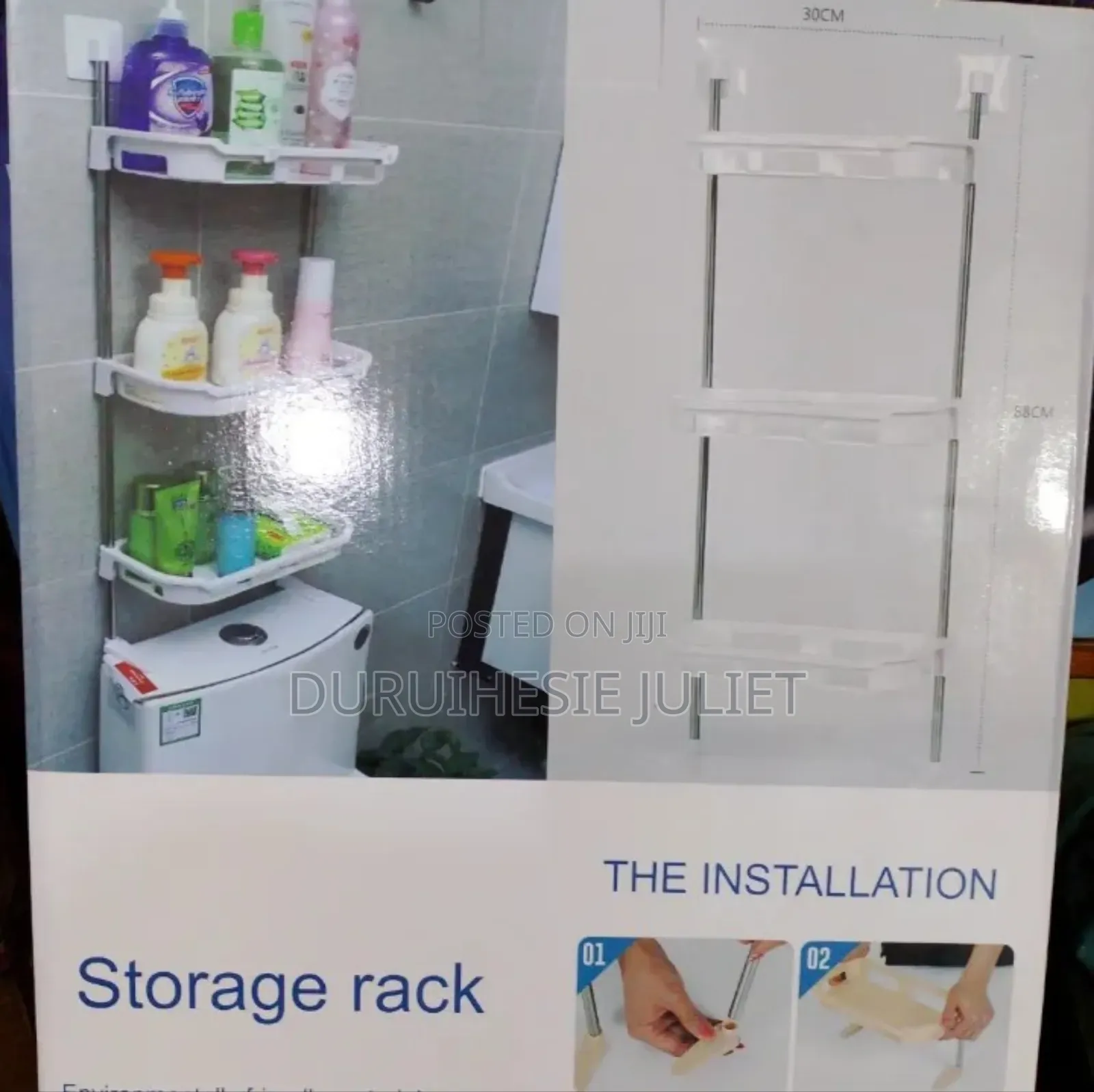 3 Layers Storage Toilet Rack