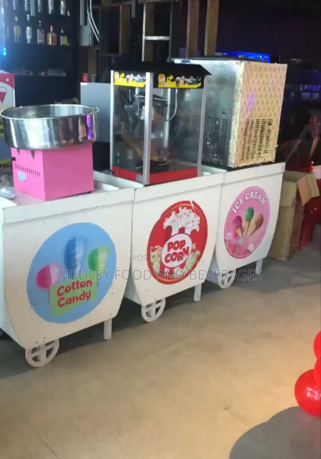 Ice Cream and Popcorn